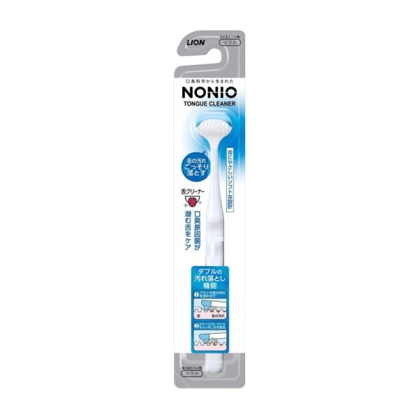 LION NONIO Tongue Cleaner, Prevents Bad Breath 1 pc