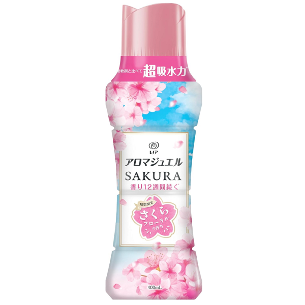 P&G Lenor Aroma Jewel Spring Sakura Floral Scent 400mL