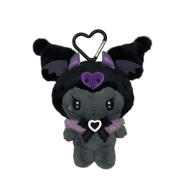 SANRIO Kuromi Birthday Series Heart Clasp Plush Keychain – Little Devil Ver.