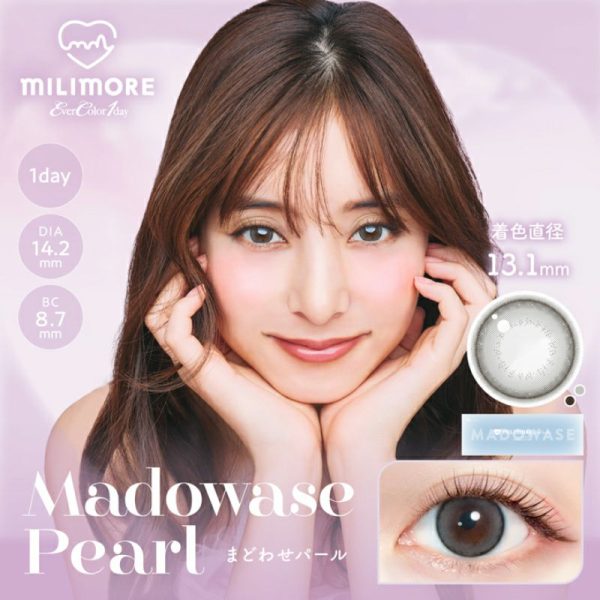 EverColor milimore DIA|14.2 mm Madowase Pearl 10pcs Color Contact Lenses