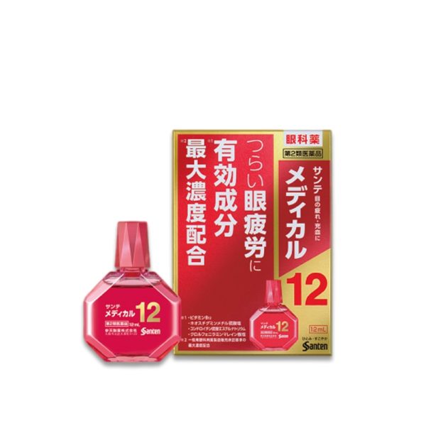 SANTEN Sante Medical 12 Eye Drops 12 mL