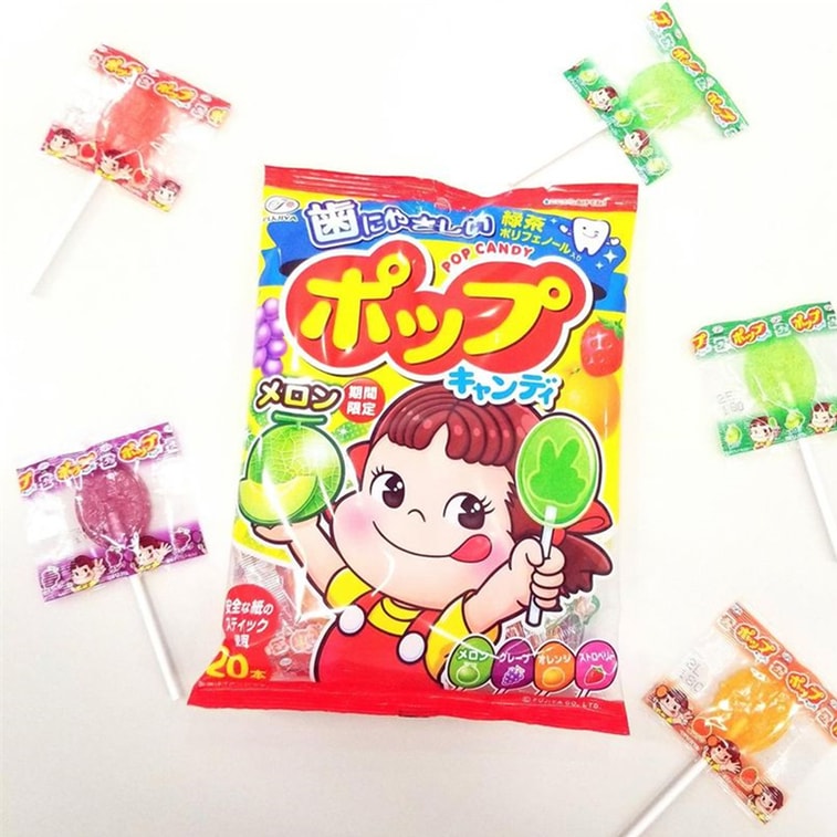 FUJIYA Dental Care Fruit Lollipops, 20 pieces - Image 2