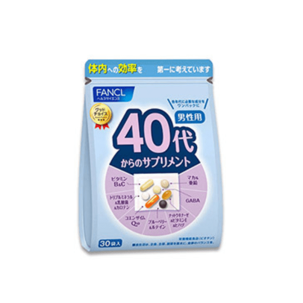 FANCL Multivitamin Supplement for Men (40s+) 30 pcs