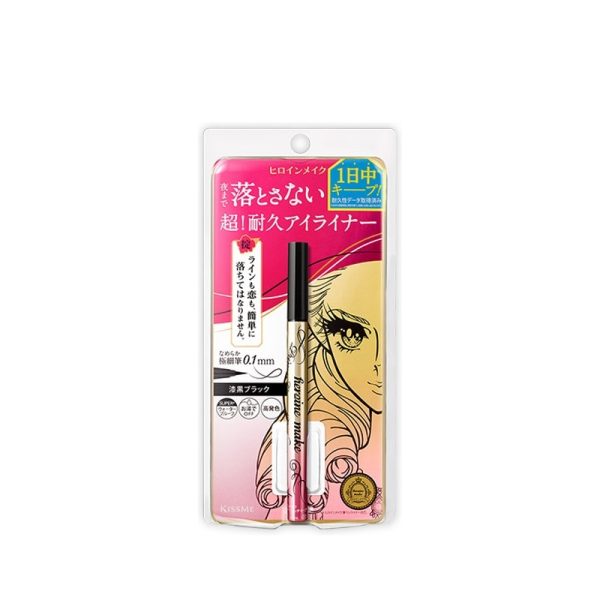 KISS ME Super Fine Long-Lasting Liquid Eyeliner Multiple Shades Available