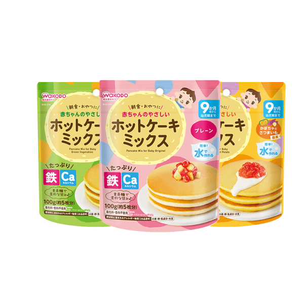WAKODO Baby Pancake Mix Baby Food 9 Months + 100g