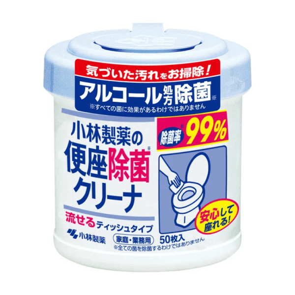 KOBAYASHI Toilet Seat Disinfecting Cleaner Sheets 50 sheets