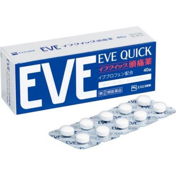SS EVE Quick Headache Medicine 40pcs/60pcs