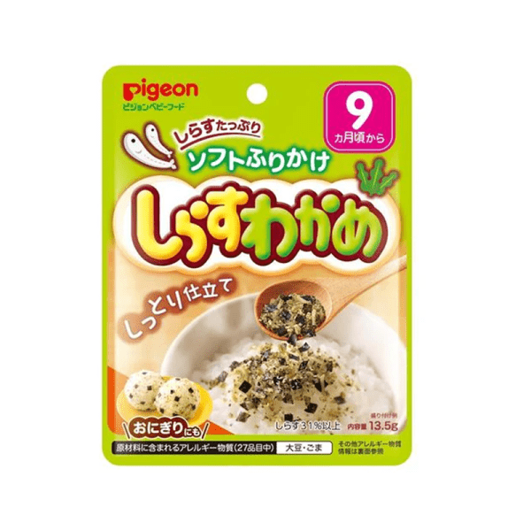 PIGEON Whitebait and Seaweed Baby Food Seasoning (For Infants 9 months+) 13.5 g