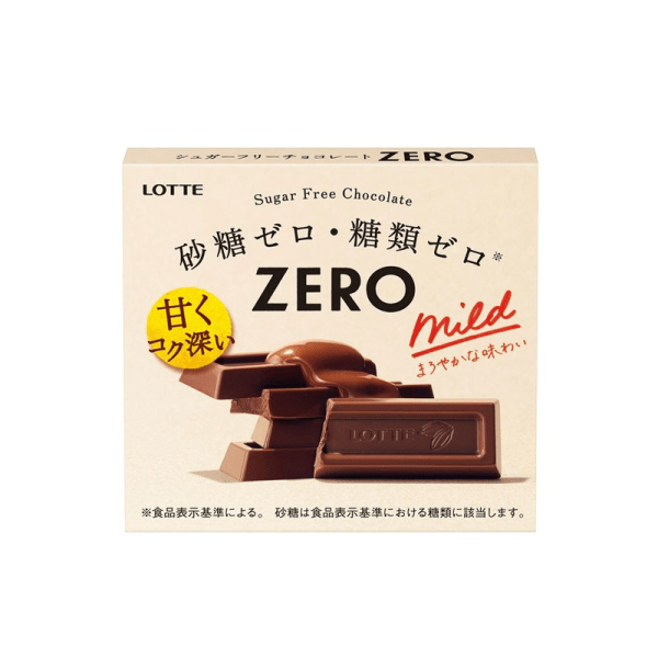 Lotte Zero Sugar-free Chocolate 50 g x 10 pcs