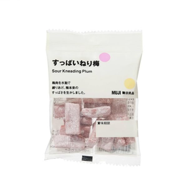 MUJI Sour Kneading Plum Candy 33 g
