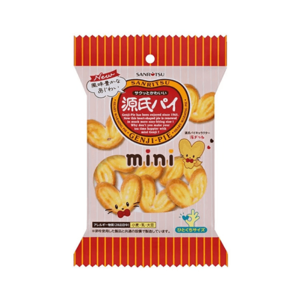 SANRITSU Sanli Mini Butterfly Crisp Genji Love Lasagna Biscuit 38g