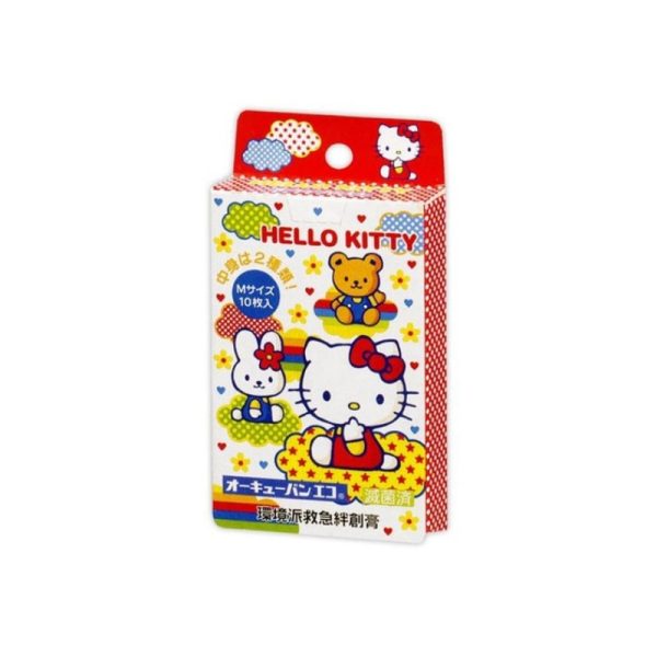 NICHIBAN Hello Kitty Two-Pattern Adhesive Bandages 10pcs