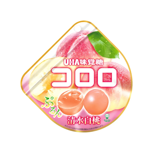 UHA Uha sugar peach flavor 40g