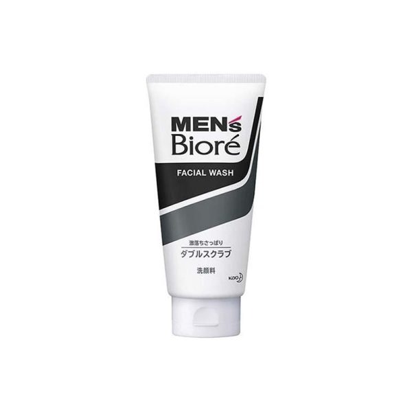 Biore Men’s Biore Double Scrub Facial Wash 130g