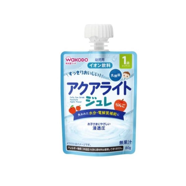 WAKODO Aqualite Apple Jelly (Ages 1+)70g