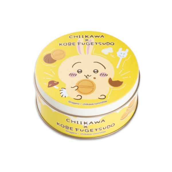 FUGETSUDO Kobe Fugetsudo CHIIKAWA Limited Edition Double Layer Crispy Wafers Usagi 6 Pieces 3 Pieces × 2 Packs