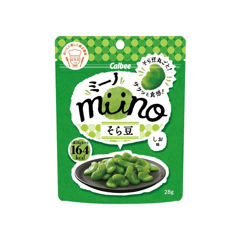 Calbee miino Salty Fava Bean Chips 28g
