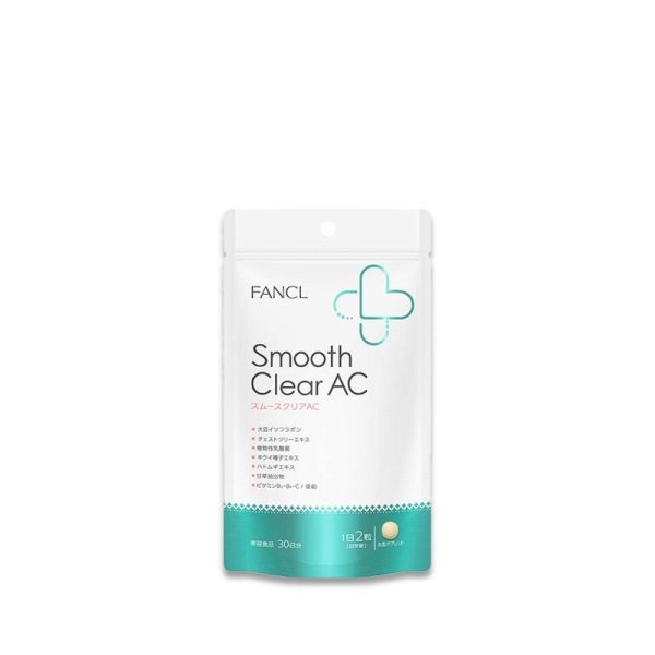 FANCL SMOOTH CLEAR AC Anti-Acne Nutrient Acne Pills 60 Capsules/30 Days