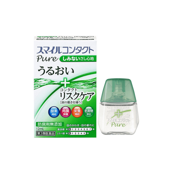 LION contact lens eye drops, 12ml, multiple options available.
