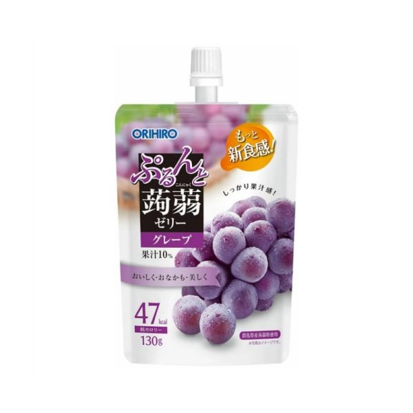 ORIHIRO 47-Calorie Kyoho Grape Konjac Jelly 130 g