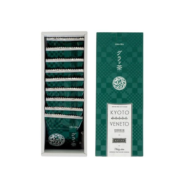 KYOTO VENETO Gracha Matcha Cheese Sandwich Cookies 9 pcs