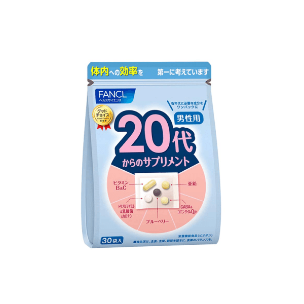 FANCL Multivitamin Supplement for Men (20s+) 30 pcs