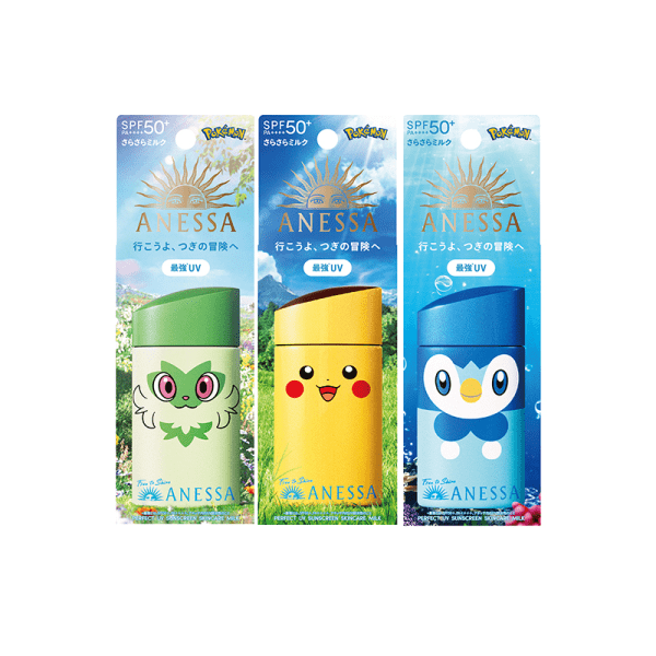 ANESSA Perfect UV Sunscreen Skincare Milk Pokémon Limited Edition 60ml