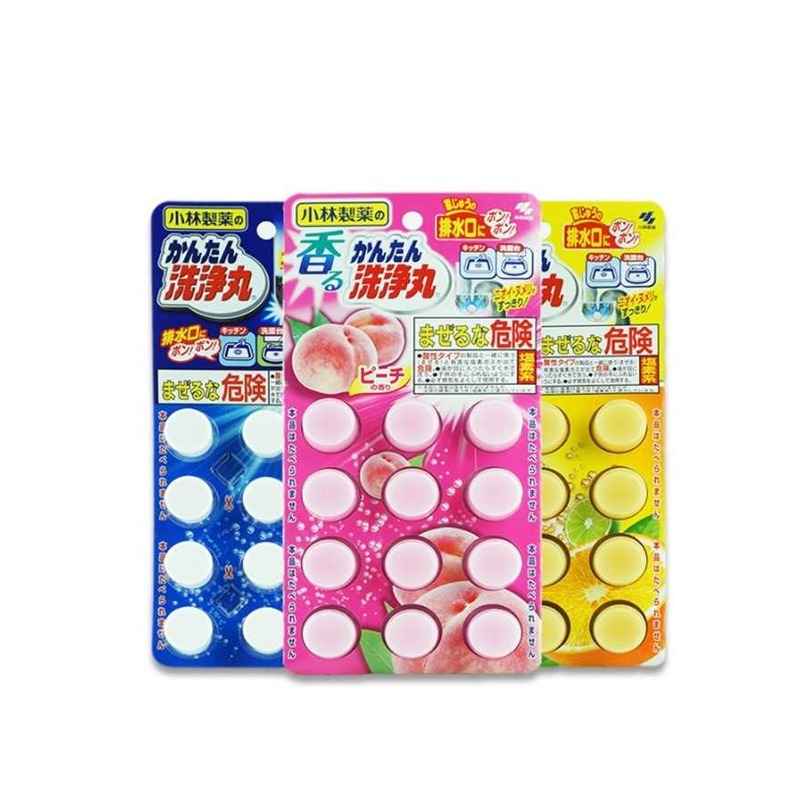 KOBAYASHI Easy Drain Cleaner Tablets 12 pcs