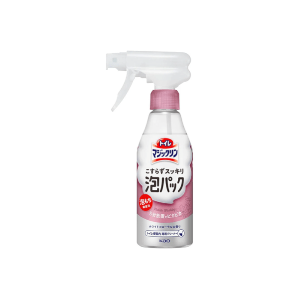 KAO Super Strong Adsorption Foam Toilet Cleaner, White Floral Scent, 300ml