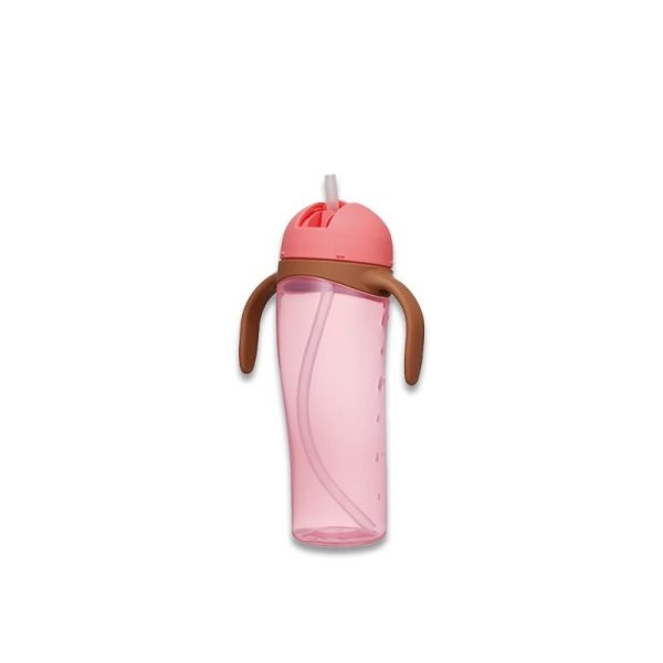 PIGEON Straw Bottle 330 mL (3 Colors, Ages 9 months+)