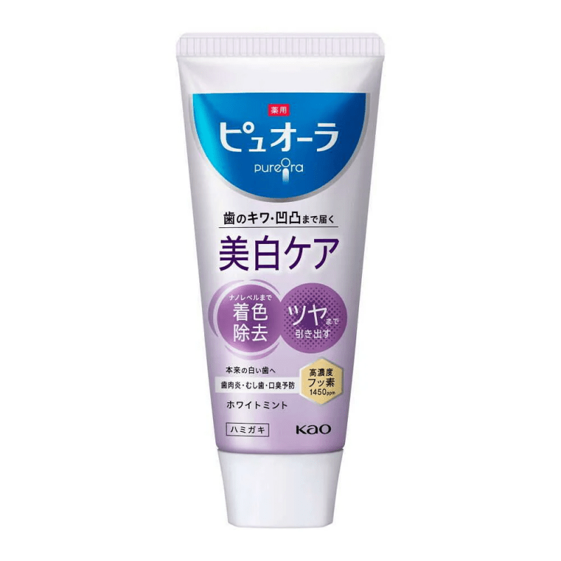 KAO Medicated Pureora Whitening Care Toothpaste 115g