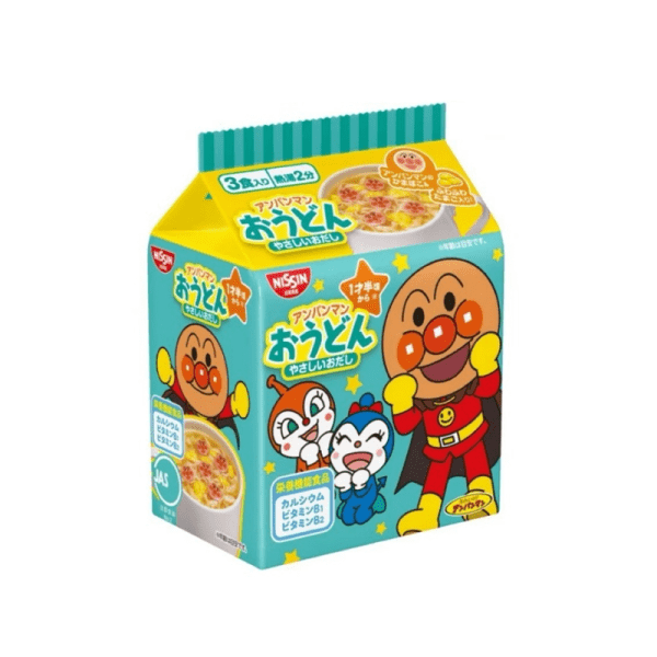 Nissin Anpanman udon gentle odashi 3 meal pack