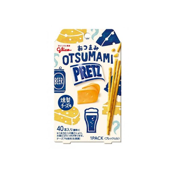 Glico snacks Pritz smoked cheese flavor 24g