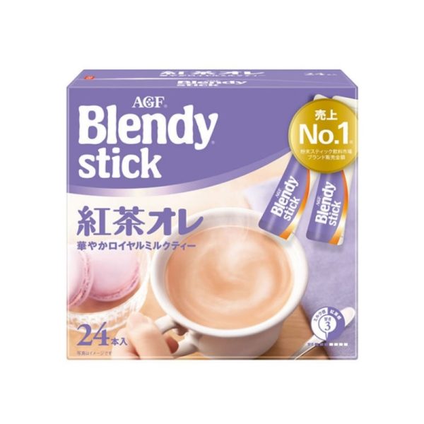AGF Blendy Instant Coffee Bar Latte 24 Pack Multi-Flavor Available