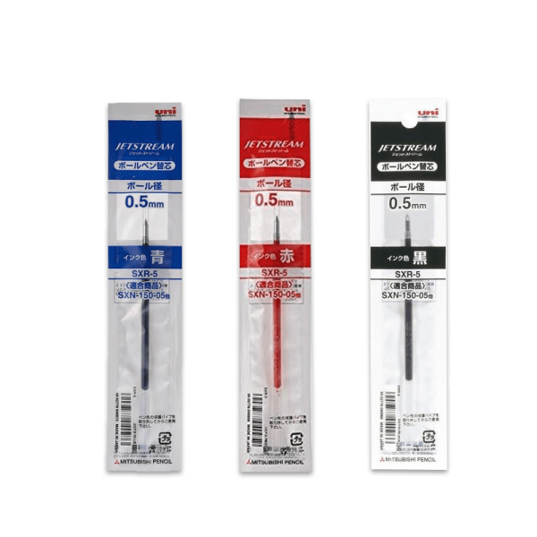 UNI Mitsubishi Pencil Quick-Drying Water-Based Pen Refills SXN-5 0.5mm