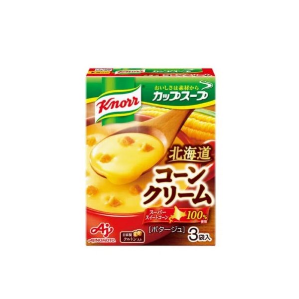 AJINOMOTO Knorr Cup Soup Corn Cream (3 bags) Instant Soup
