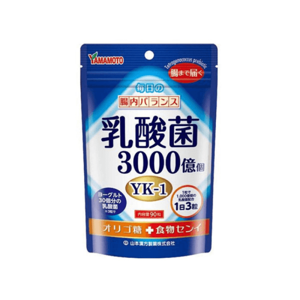 YAMAMOTO KANPO Lactic Acid Supplements 90 pcs