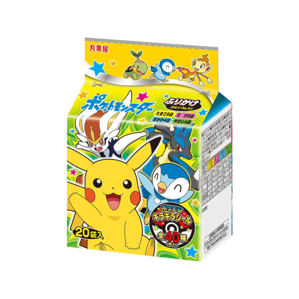 Marumeiwu Pokemon Rice Mixing Material 20 Bags 50g Four Taste Combination