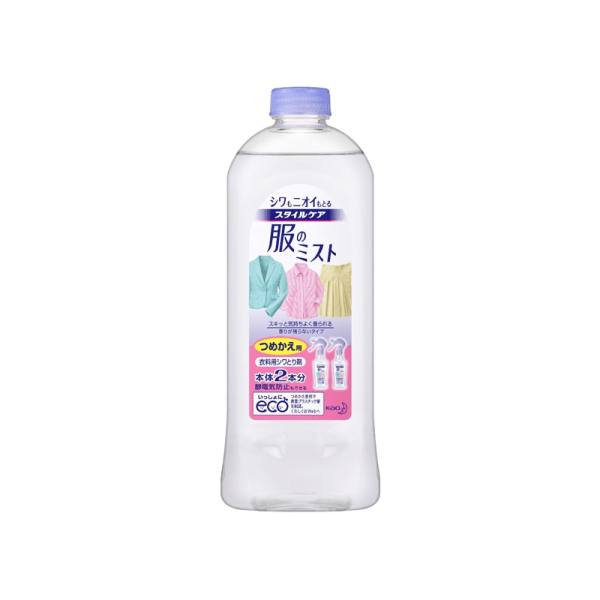 KAO Wind Cleansing and Anti-static Clothing Spray Refill Pack 400ml