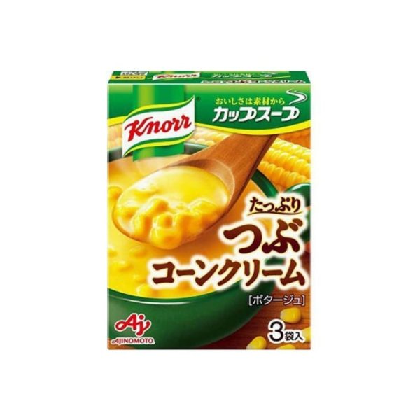 AJINOMOTO Instant Thick Soup Thick Corn Cream Soup 3-pack