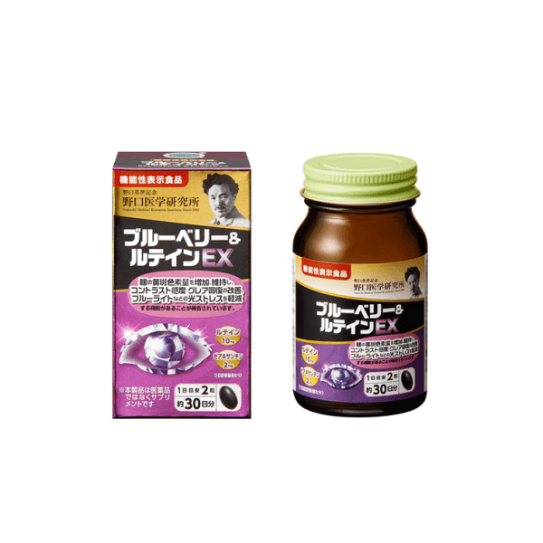 NOGUCHI Blueberry and Lutein EX 60 tablets