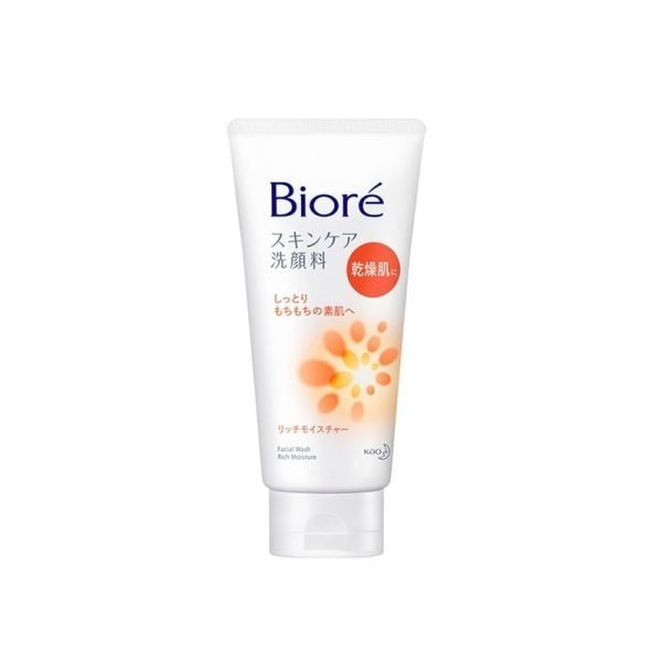 KAO Biore Rich Moisture Foaming Wash 130 g
