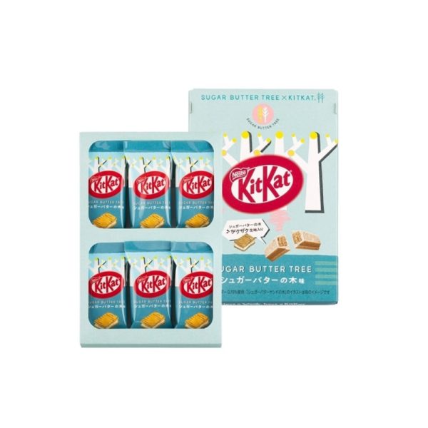 KitKat Mini Sugar Cream Sandwich Biscuit Tree 6 Pack