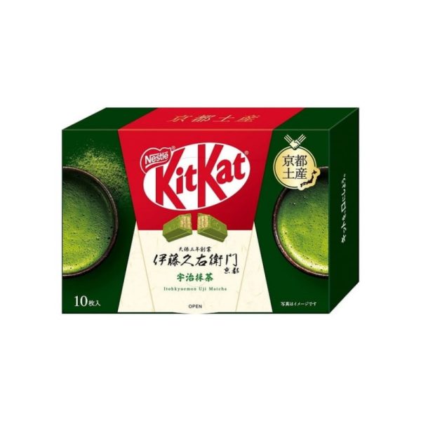 Nestle KitKat Qiqiao Ito Yowemmen Yuji Matcha/Baked Tea Chocolate Waffle Biscuits 10 Pack Taste Taste Period 12 Months Available