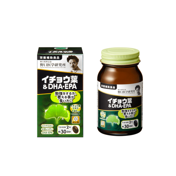 Noguchi Gingko & DHA/EPA Supplements 60 pcs