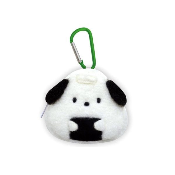 SANRIO Rice Ball Style Hiking Coin Purse Series Plush Keychain