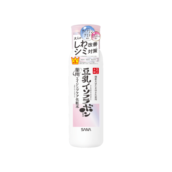 SANA Medicated Anti-Aging Lotion for Wrinkle Care and Brightening 200 ml