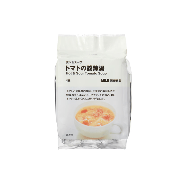 MUJI Tomato Hot and Sour Soup, 4 Servings