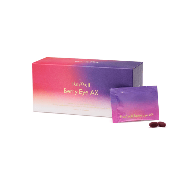 AXXZIA Xiaozi RevWell Marigold Bilberry Lutein Supplement Beauty 30 Bags Give Ice American 3D Eye Mask Sample 1 Piece