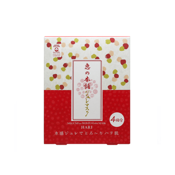 Megumi no Honpo Firming Jelly Mask 4 pcs